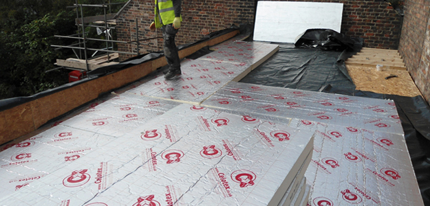 Isolatie dak appartementsgebouw  Isolatie dak appartementsgebouw